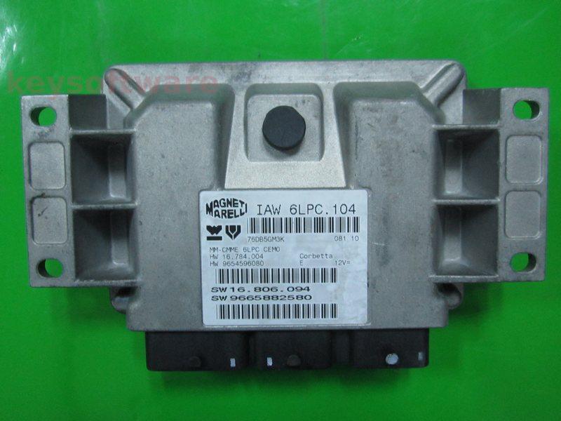 ECU Peugeot 207 1.4 9665882580 IAW 6LPC.103