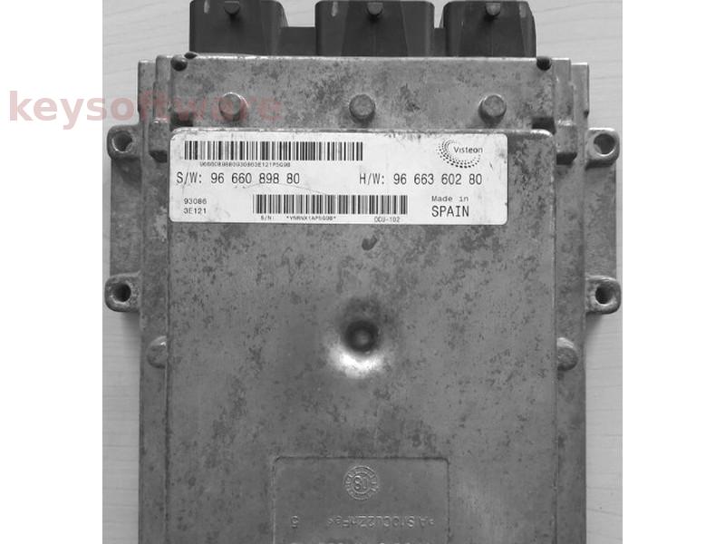ECU Peugeot Boxer 2.2HDI 9666089880 DCU-102 {