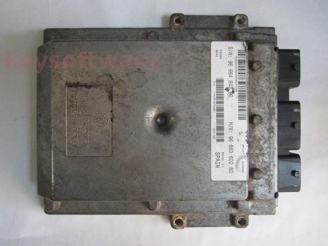 ECU Peugeot Boxer 2.2HDI 9666484380 DCU-102