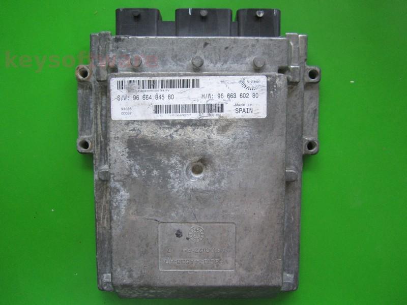 ECU Peugeot Boxer 2.2HDI 9666484580 DCU-102