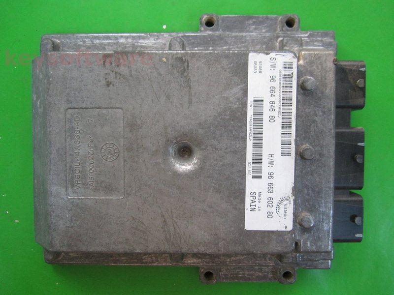 ECU Peugeot Boxer 2.2HDI 9666484680 9666360280 DCU-102 {
