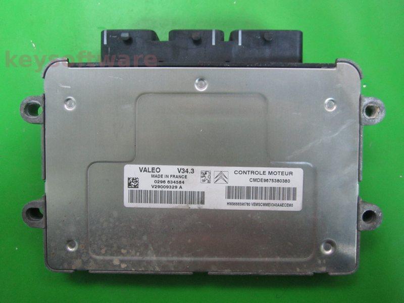 ECU Peugeot 206 1.1 9675380380 V29009329A V34.3