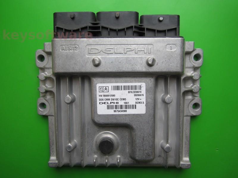 ECU Peugeot 508 2.0HDI 9675434580 28286676 DCM3.5