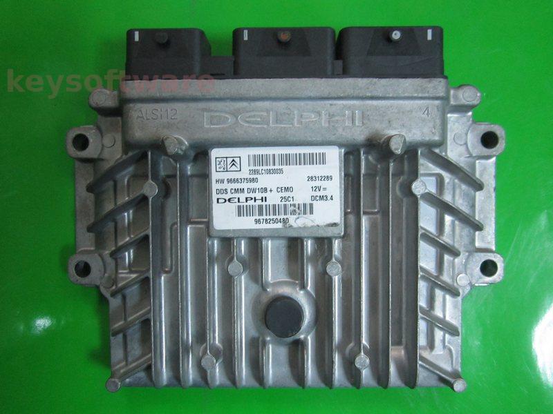 ECU Peugeot 508 2.0HDI 9678250480 28312289 DCM3.4
