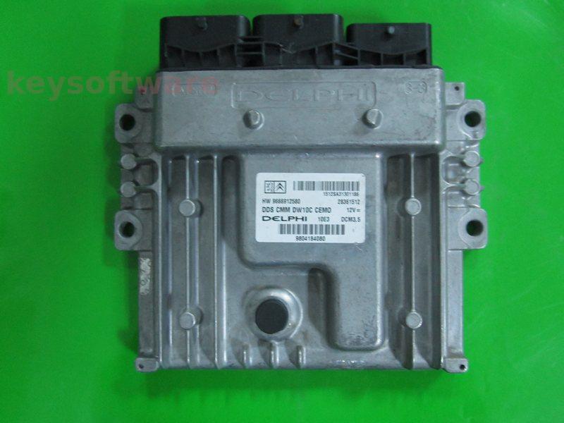 ECU Peugeot 5008 2.0 9804184080 28361512 DCM3.5