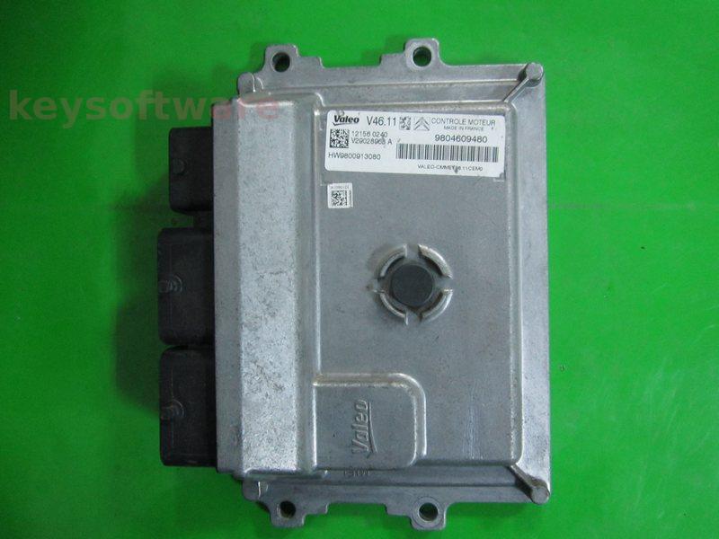 ECU Peugeot 208 1.2 9804609480 V29028968A V46.11