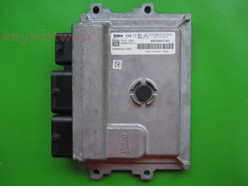 ECU Peugeot 208 1.2 9805895780 V2905181A V46.11