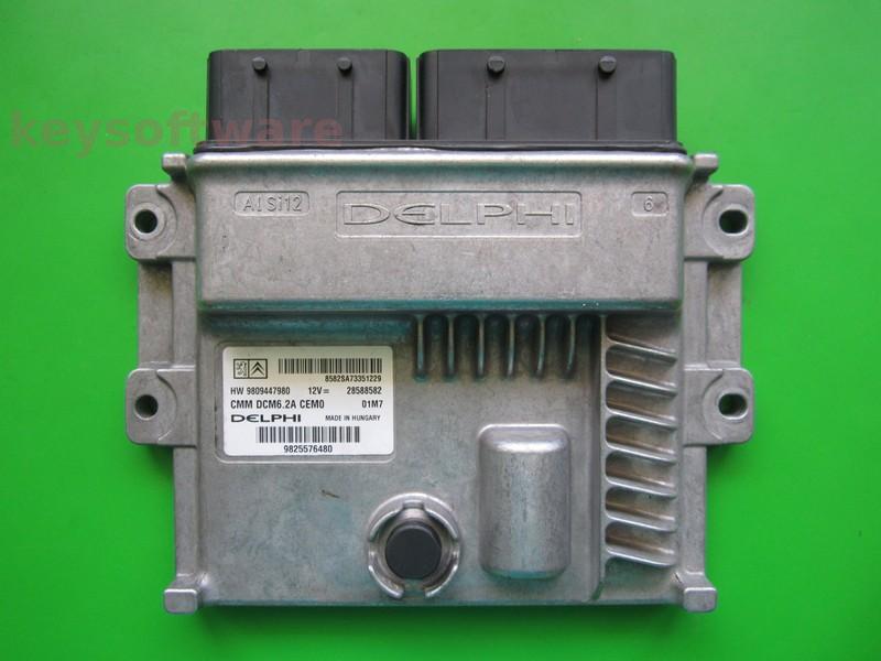 ECU Peugeot 508 2.0HDI 9825576480 28588582 DCM6.2A