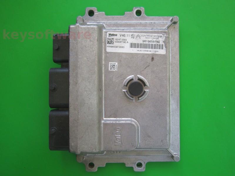 ECU Peugeot 208 1.2 9819658180 V46.11