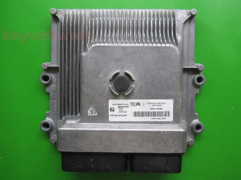 ECU Peugeot 2008 1.2 9832103580 VD56.1