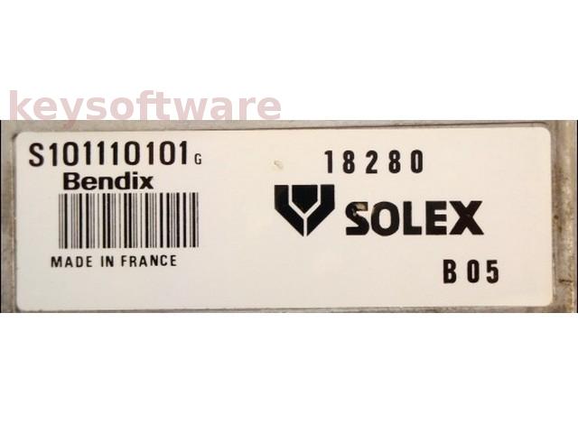 ECU Peugeot 405 1.9 S101110101G Bendix {