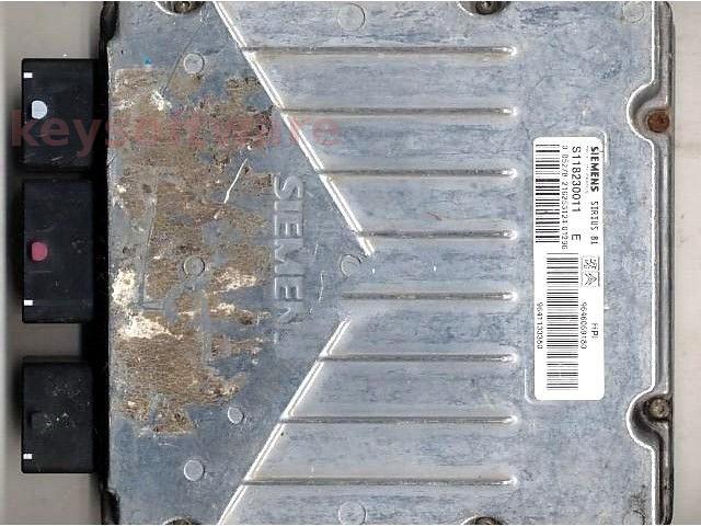 ECU Peugeot 406 2.0 9641133380 S118230011E SIRIUS81