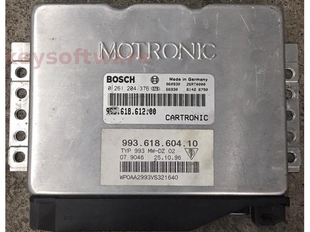 ECU Porsche 993 3.6 99361861200 0261204376 M5.2 {