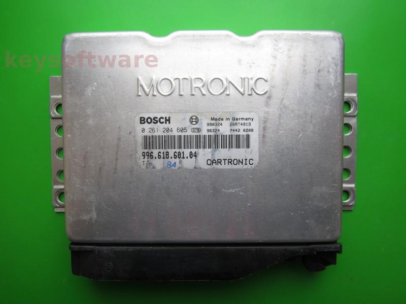 ECU Porsche Boxster 3.4 99661860104 0261204605 M5.2.2