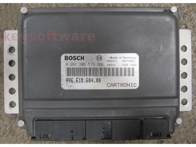 ECU Porsche 996 2.7 996618604 0261206579 ME7.8 {