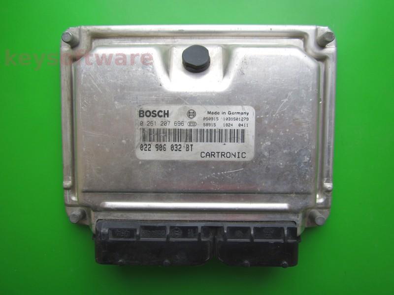 ECU Porsche Cayenne 4.5 022906032BT 0261207696 ME7.1.1