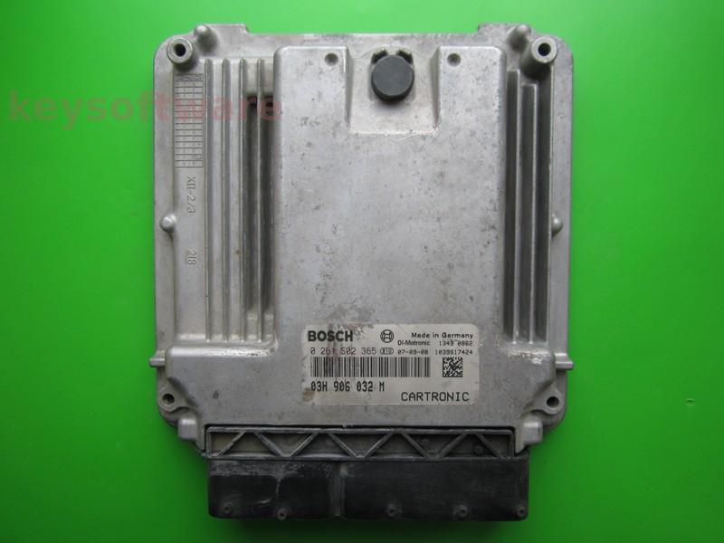 ECU Porsche Cayenne 3.6 03H906032M 0261S02365 MED9.1