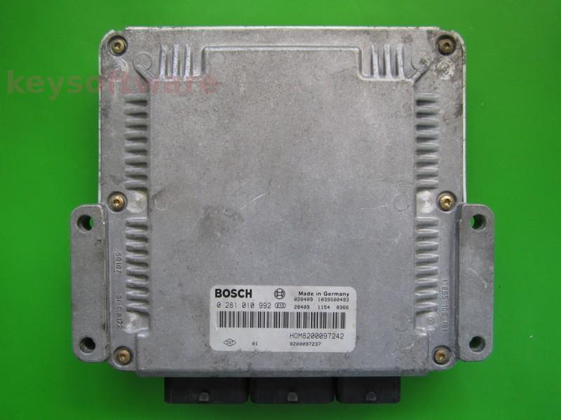 ECU Renault Espace 2.2DCI 8200097237 0281010992 EDC15C3