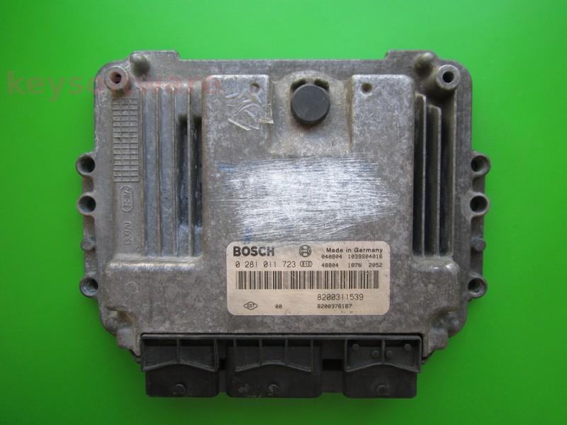 ECU Renault Espace 1.9DCI 8200376187 0281011723 EDC15C13