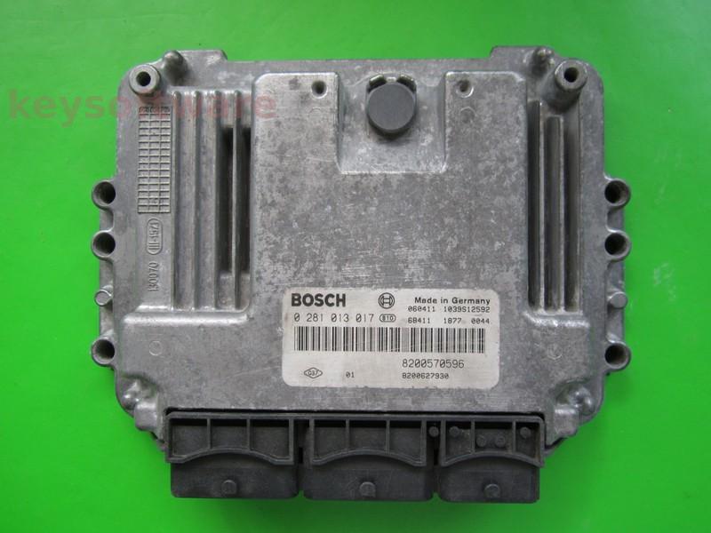 ECU Renault Espace 2.2DCI 8200627930 0281013017 EDC16C36