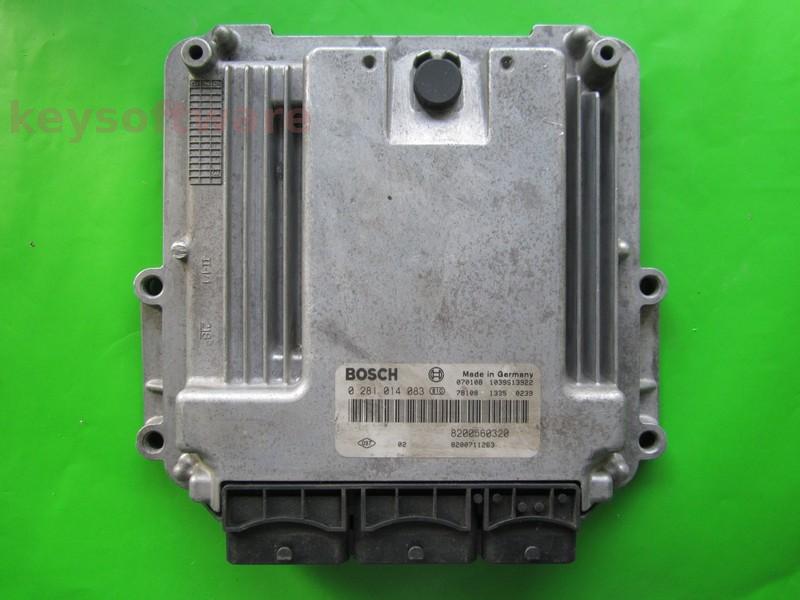 ECU Renault Espace 2.0DCI 8200711263 0281014083 EDC16CP33