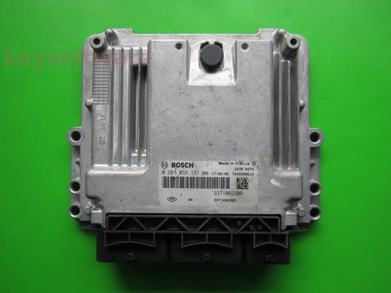 ECU Renault Espace 1.6DCI 237108496R 0281033131 EDC17C84