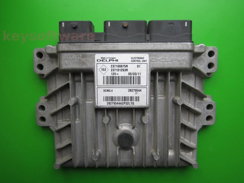 ECU Renault Clio 1.5DCI 237101293R 28279544 DCM3.4