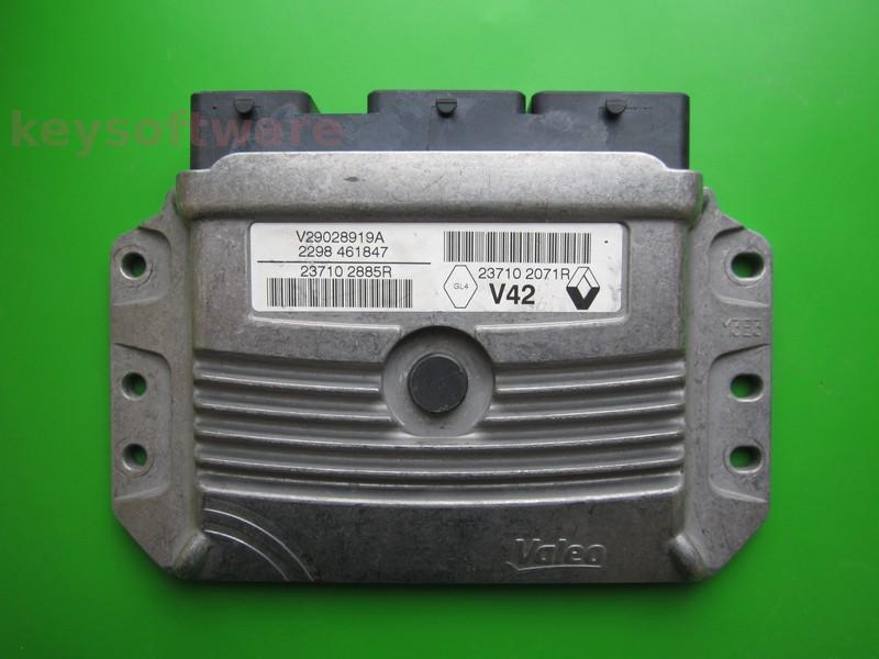 ECU Renault Clio 1.2 237102885R V29028919A V42