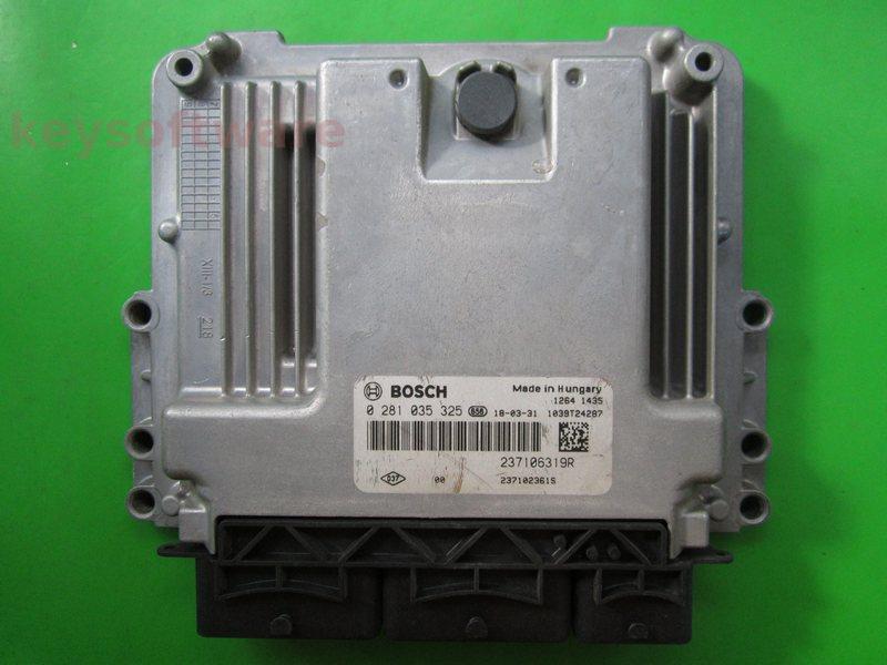 ECU Renault Clio 1.5DCI 237102361S 0281035325 EDC17C84