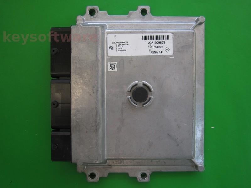 ECU Renault Clio 0.9 237102982S 237105499R V50.1