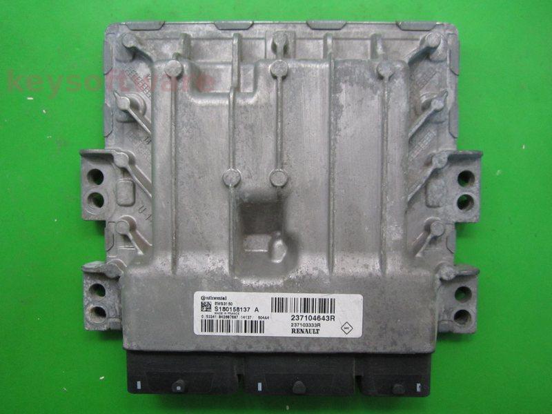 ECU Dacia Duster 1.6 237104643R S180158137A EMS3150