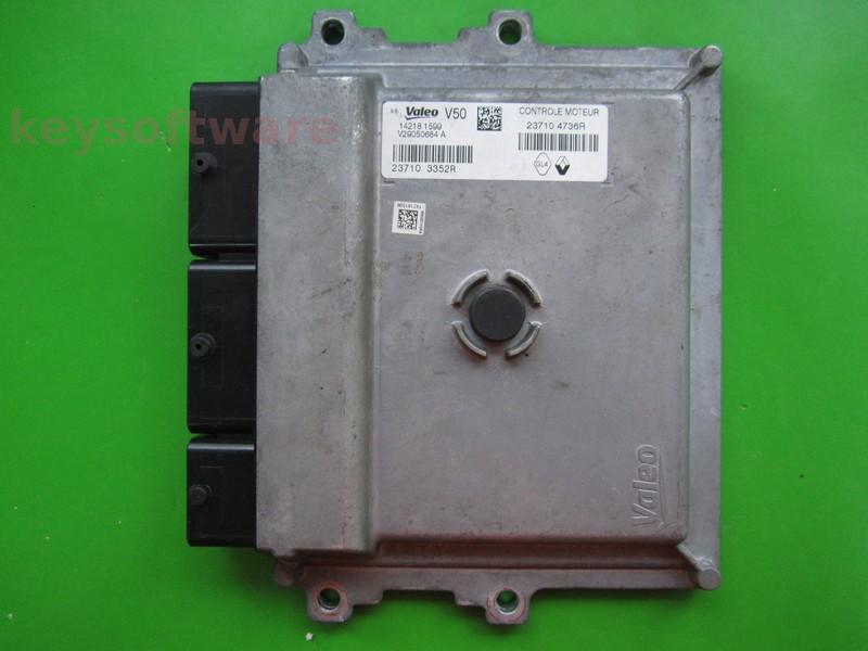 ECU Renault Clio 0.9 237104736R V29050684A V50