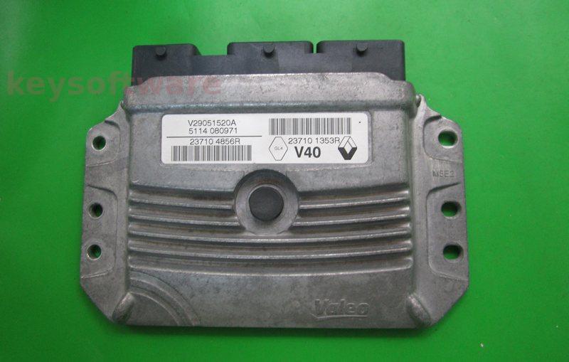 ECU Renault Fluence 1.6 237104856R V29051520A V40 {