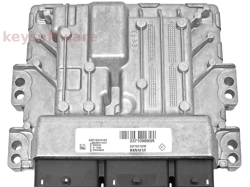 ECU Renault Captur 1.5DCI 237109890R A2C12510103 SID310 {