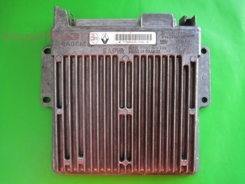 ECU Renault Clio 1.2 7700102990 HOM7700868295 SAFIR 35p