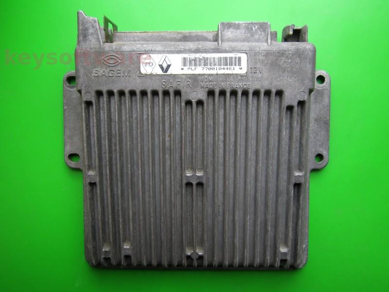 ECU Renault Clio 1.2 7700104481 HOM7700868295 SAFIR 35p