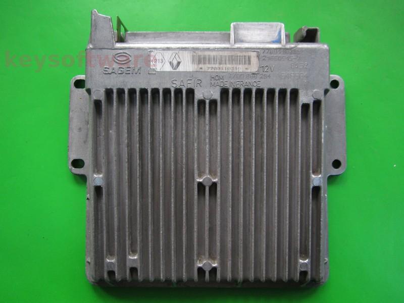 ECU Renault Clio 1.2 7700110399 21650515 SAFIR 55p