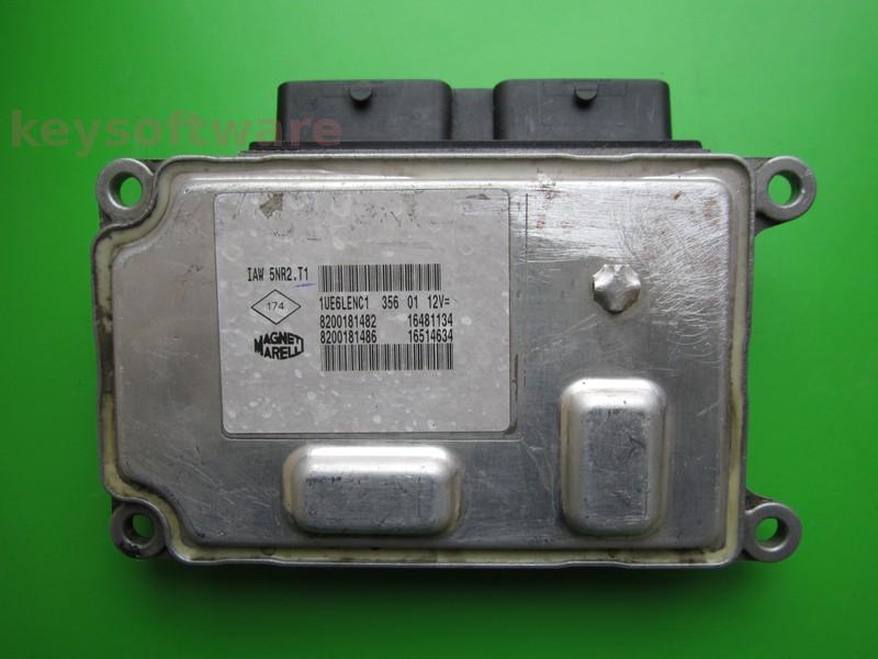 ECU Renault Clio 1.2 8200181486 8200181482 IAW 5NR2.T1
