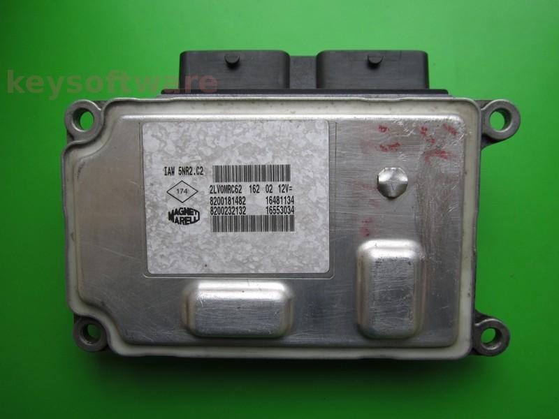 ECU Renault Clio 1.2 8200232132 8200181482 IAW 5NR2.C2