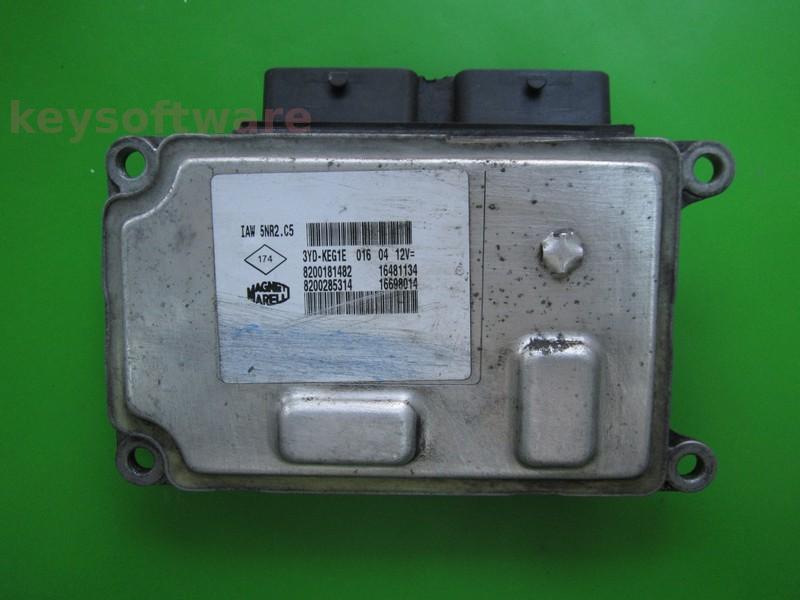 ECU Renault Clio 1.2 8200285314 8200181482 IAW 5NR2.C5
