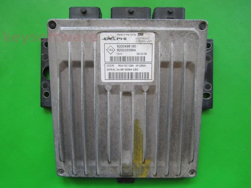 ECU Renault Clio 1.5DCI 8200355864 81295A DDCR