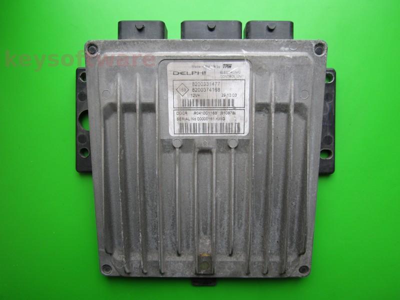 ECU Renault Clio 1.5DCI 8200374168 81087B DDCR }