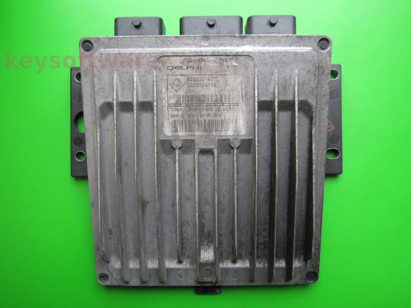 ECU Renault Clio 1.5DCI 8200374174 81090B DDCR }