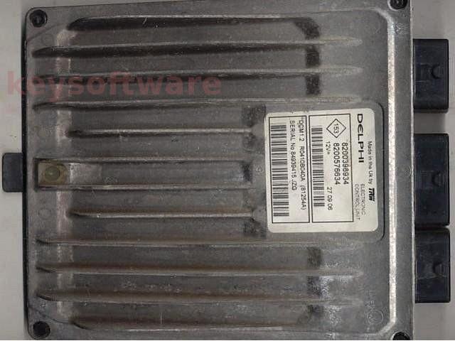 ECU Renault Clio 1.5DCI 8200576634 81254A DCM1.2 {+