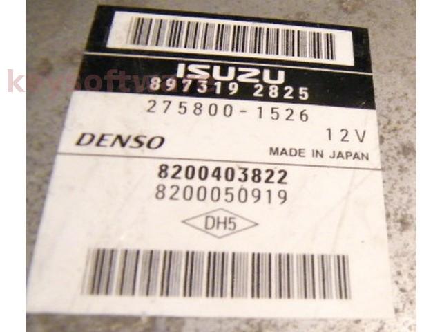ECU Renault Espace 3.0DCI 8200403822 275800-1526 {