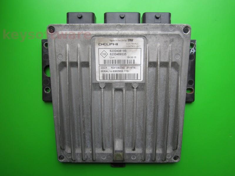 ECU Renault Clio 1.5DCI 8200469335 81197B DDCR