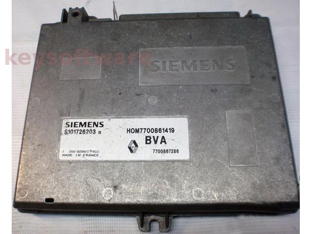 ECU Renault Clio 1.4 HOM7700861419 S101726203B Fenix3B {