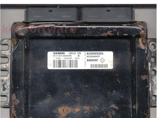 ECU Renault Clio 1.4 8200069294 S110130044A SIRIUS32N {