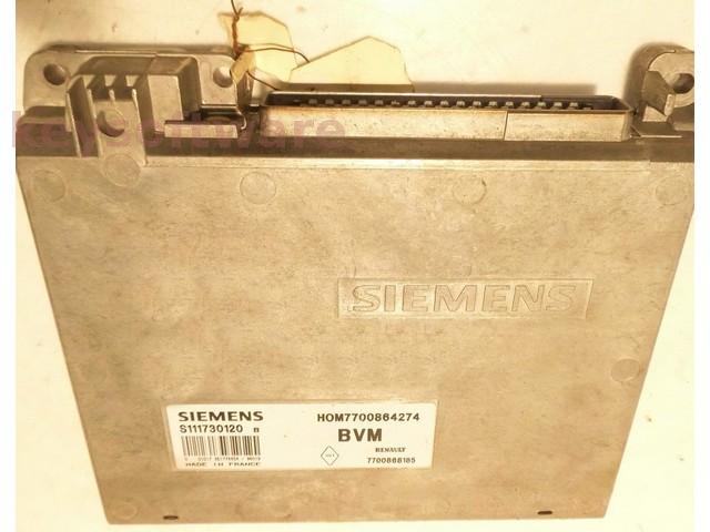 ECU Renault Clio 1.2 HOM7700864274 S111730120B Fenix3B {