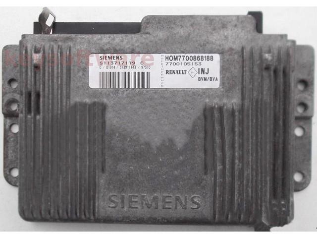 ECU Renault Espace 2.0 7700105153 S113717119C Fenix5 {